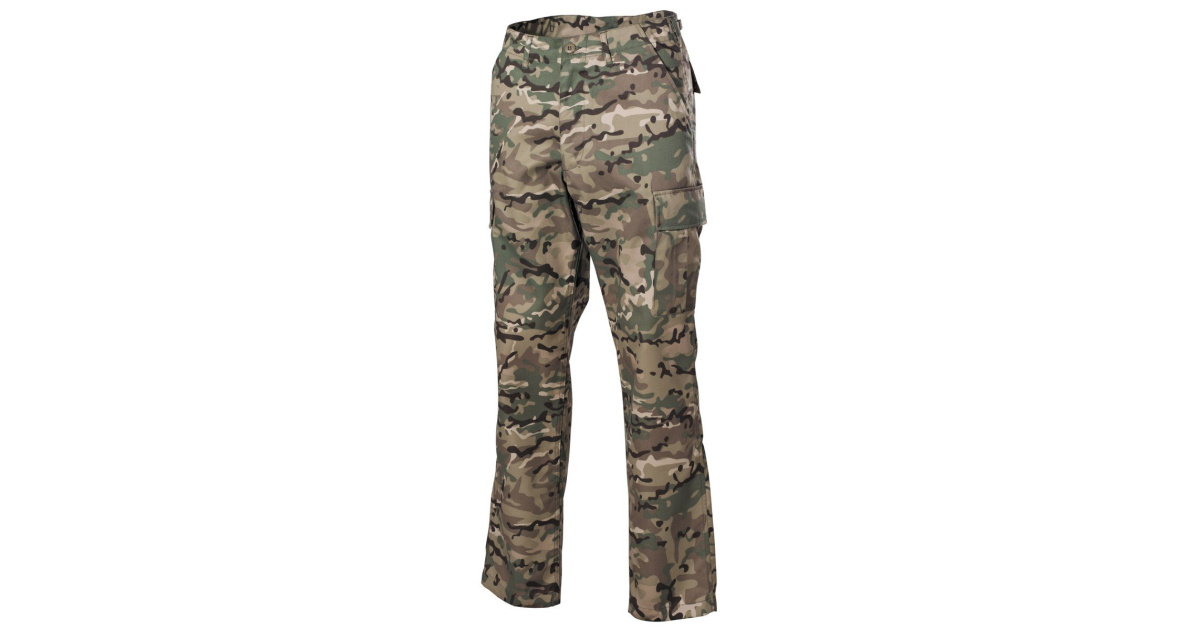 Pantalon BDU US Combat Pants, MFH, Operation Camo | Armed