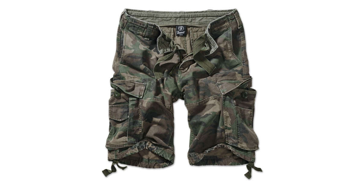 Bermuda Militaire Pour Homme Brandit, Style Vintage Avec Poches, Couleur Urban - Neuf Avec étiquettes
