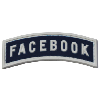 Écusson PVC  Facebook