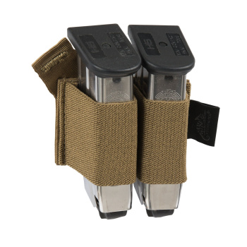 Porte chargeur élastique double VIS®, coyote, Helikon