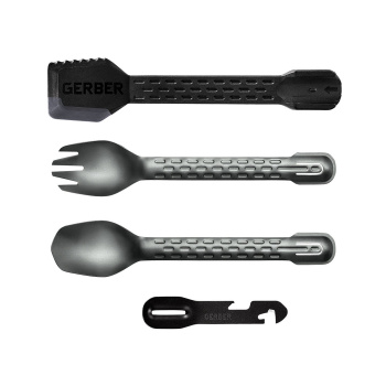 Couvert Gerber ComplEAT - Cook Eat Clean Tong, Onyx