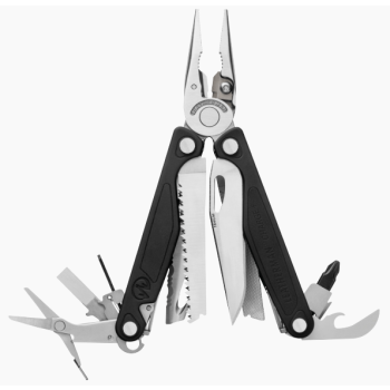 Pince multifonction Leatherman Charge Plus, argent et noir