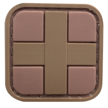 Écusson PVC  - MEDIC, sand