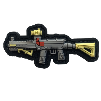 3D PVC patch velcro avec motif de l’arme VZ1