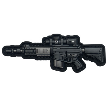 Écusson velcro en PVC 3D avec motif AR-10