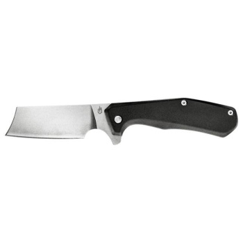 Canif Asada, tranchant lisse, onyx, Gerber