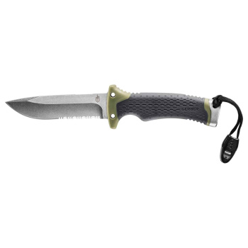 Couteau à lame fixeUltimate Survival, tranchant combiné, FSG, Gerber