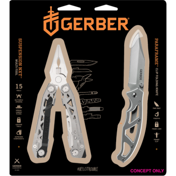 Set pince Suspension-NXT + couteau Paraframe I., blistr, Gerber