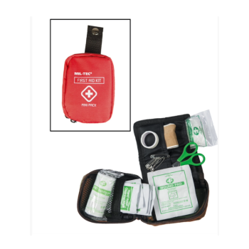 Mini trousse de premiers secours, rouge, Mil-Tec