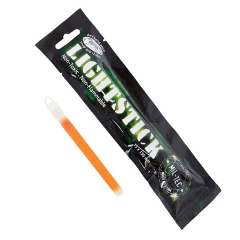 Lumière chimique orange STD type US, intensité lumineuse 12 h, 1,5 x 15 cm, Mil-Tec