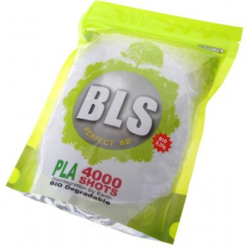 Billes d’airsoft 6mm BLS Bio 0,32g, 3125 pcs, 1kg