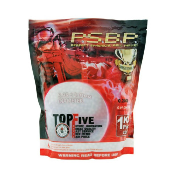 Billes d’airsoft 6mm GG 0,20g, 5000 pcs