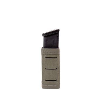 Étui monoblock Laser Cut pour chargeurs 9 mm Luger, à claquer Warrior, ranger green