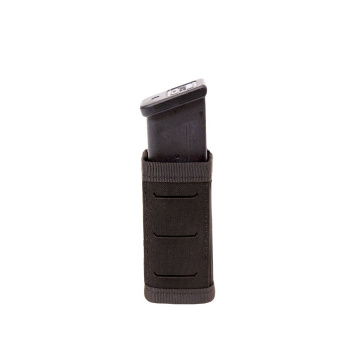 Étui une pièce Laser Cut pour chargeurs 9 mm Luger, à enclencher Warrior, noir