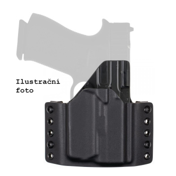 Étui externe en kydex pour Glock 43X MOS + TLR-7 Sub, RH Holsters