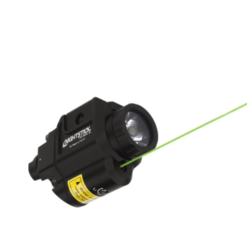 Lampe tactique pour armes de poing avec rail TCM-550XL-GL, Nightstick, à laser vert