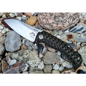 Couteau pliant Ares, Dachs Knives, Micarta, édition limitée