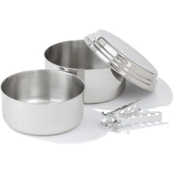Čtyřdílná nerezová sada nádobí Alpine 2 Pot Set