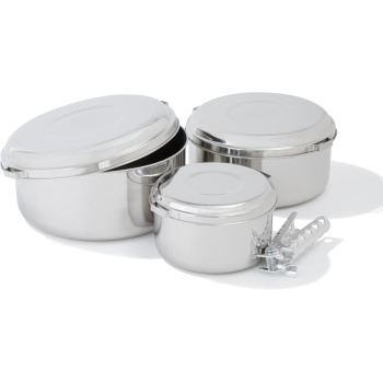 Sedmidílná nerezová sada nádobí Alpine 4 Pot Set