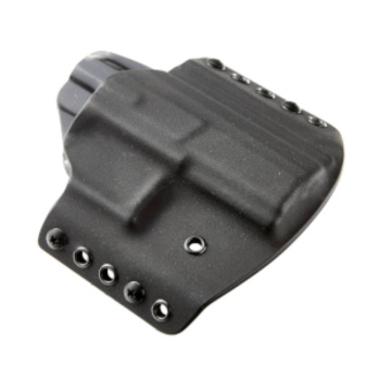 Vnější kydex pouzdro OWB Classics, poloviční sweatguard, pravák, černá, RH Holsters