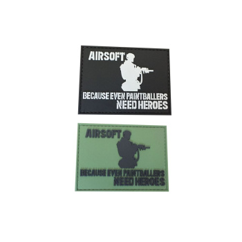 PVC nášivka Airsoft heroes