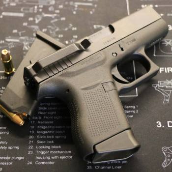 Clipdraw clip pour le port dissimulé d'un pistolet Glock 43, 43X, 48