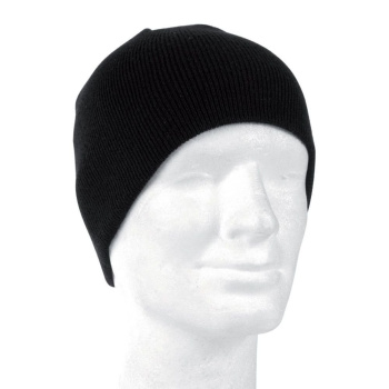 Bonnet d’hiver Beanie, Mil-tec, noir