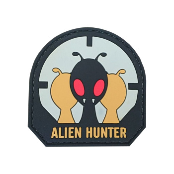 Écusson PVC Alien Hunter