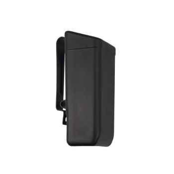 Étui en plastique avec clip ceinture pour chargeur double rangée 9 mm, MH-06, noir, ESP