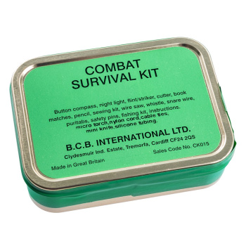 Boîte de survie Combat Survival Kit, BCB
