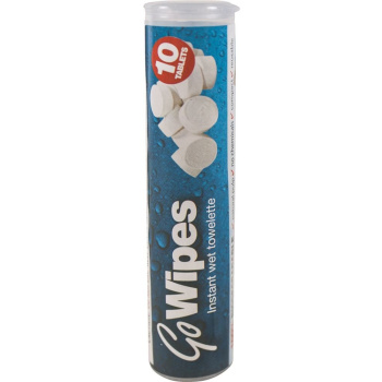 Serviettes compactes Go Wipes, BCB