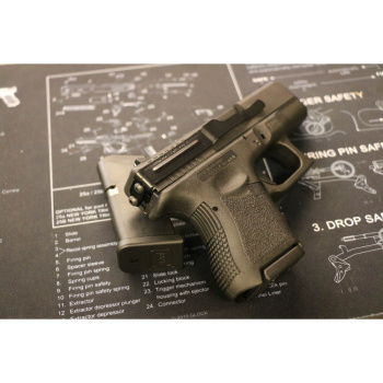 Clipdraw pour le port dissimulé d'un pistolet Glock