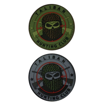 PVC patch Taliban Hunting Club