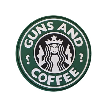 Patch PVC Guns and Coffee
