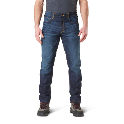 Pánské džíny Defender-Flex Slim Jeans, 5.11, Dark Wash Indigo, 33/34