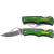 Couteau de poche Small Lockback vert, Lansky