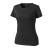 T-shirt en coton pour femmes, Helikon, noir, L