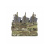 Panneau frontal amovible pour le porte-plaques Recon et LPC, Warrior, multicam