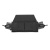 Pochette horizontale VELCRO MOLLE, Warrior, Noir
