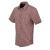 Chemise à carreaux pour le port dissimulé d'arme, Helikon, manches courtes, Dirt Red, L