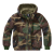 Veste enfant Windbreaker Frontzip, Brandit, woodland, 122/128