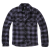 Chemise à carreaux enfant Checkshirt, Brandit, noir/gris, 122/128, S