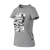 Dámské tričko Slim Combat date, Helikon,  Mid Grey Melange, XL