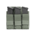 Porte-chargeur pour 3 chargeurs de pistolet, avec rabat, Warrior, Ranger Green