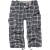 Pantalon trois-quarts Brandit Industry Vintage, gris foncé, XL