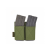 Double étui flexible pour les chargeurs AR15 a AK/SA58, Warrior, vert olive