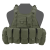 Porte-plaque RICAS Compact Elite Ops, Warrior, olive, AR15