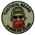PVC patch Tactial Beard Owners Club, clair