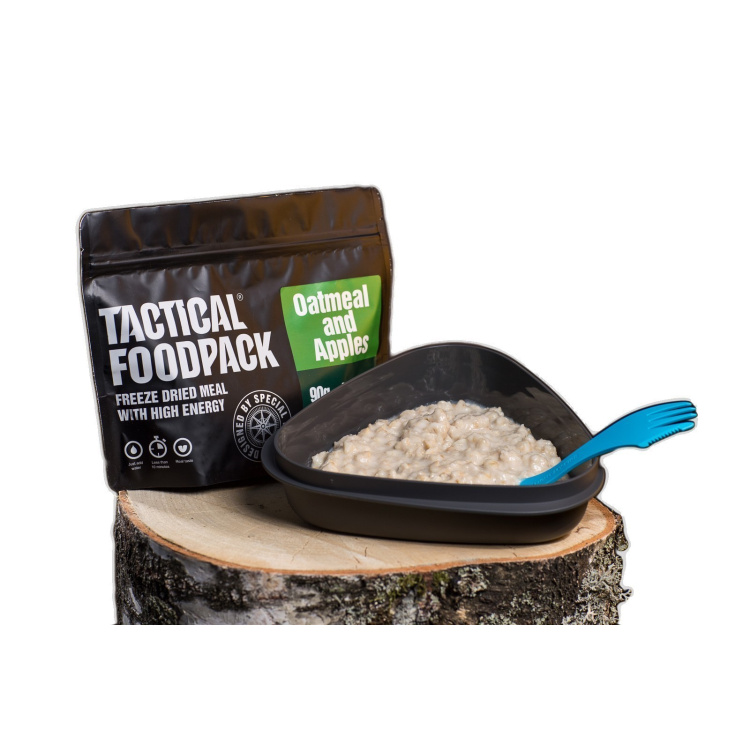 Nourriture déshydratée - porridge aux pommes, Tactical Foodpack