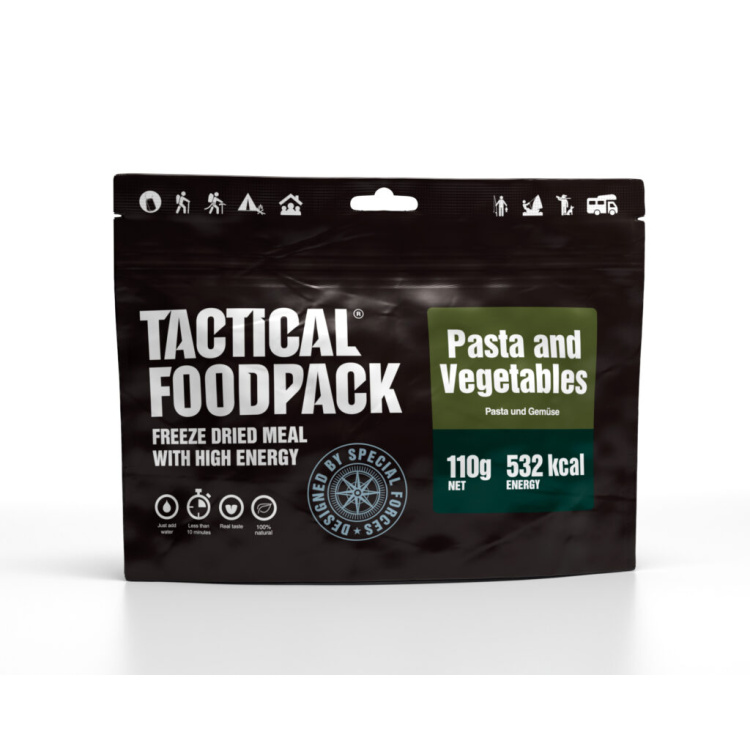Nourriture déshydratée - pâtes aux légumes, Tactical Foodpack
